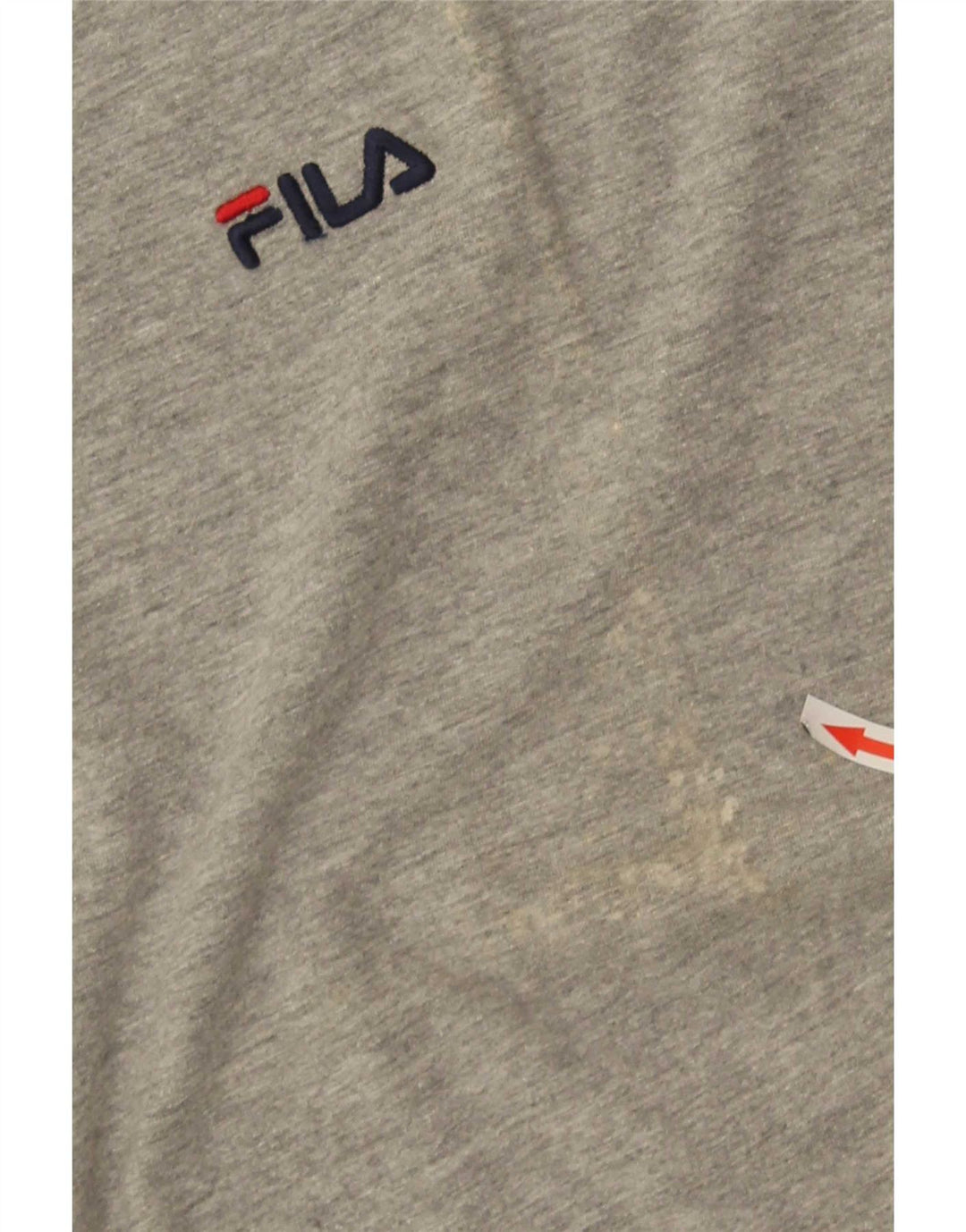 Fila Herren-Weste-Top XL aus grau gefleckter Baumwolle