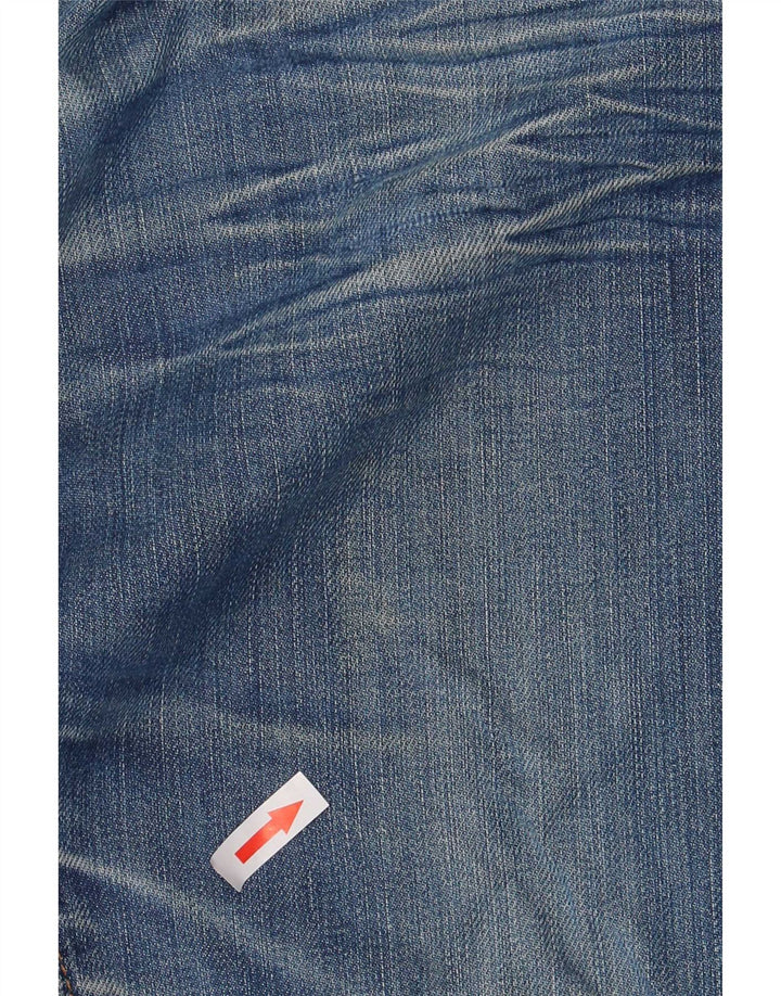 Levi's Herren 508 Straight Jeans W34 L30 Blaue Baumwolle