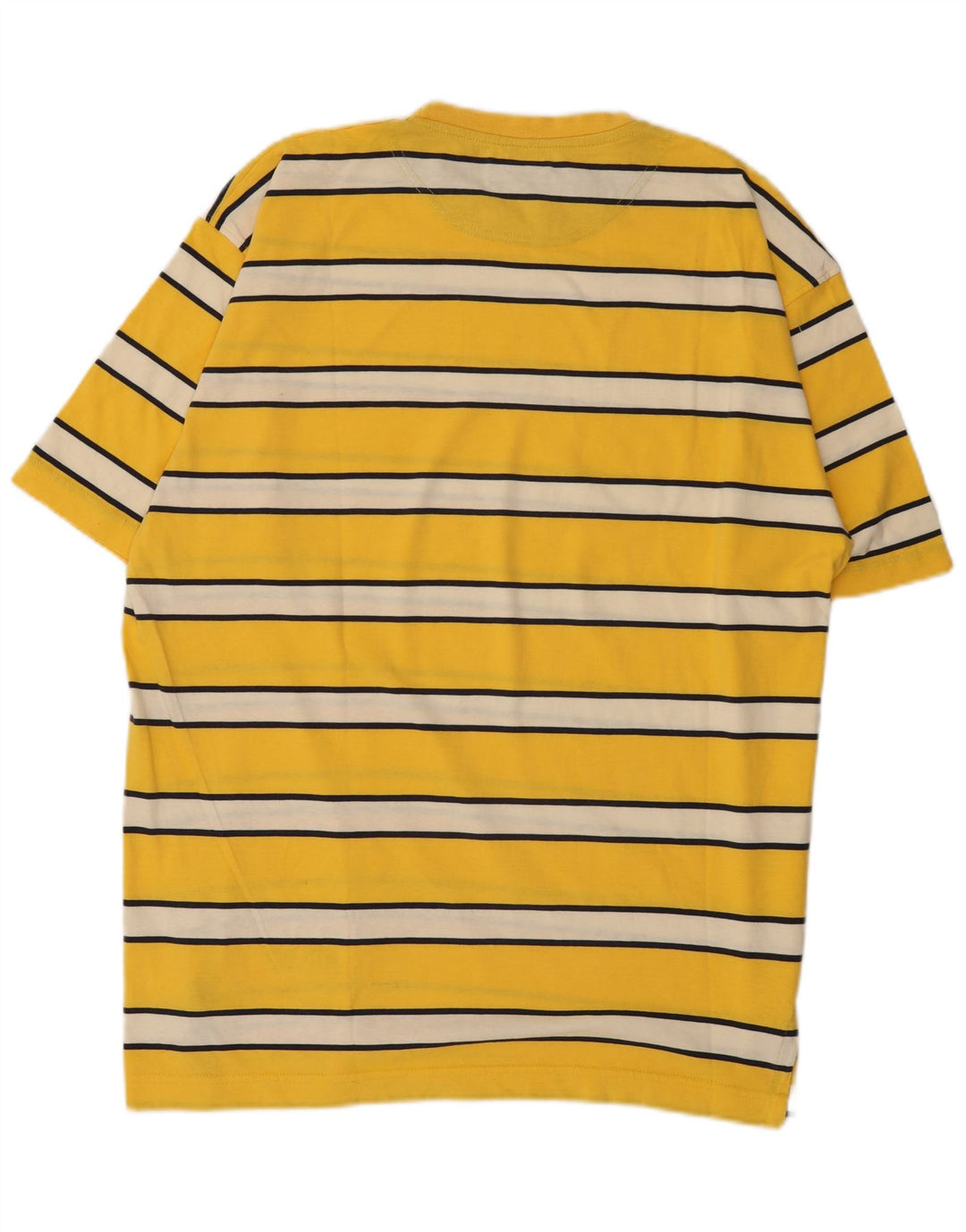Massimo Dutti Herren T-Shirt Top XL Gelb gestreift