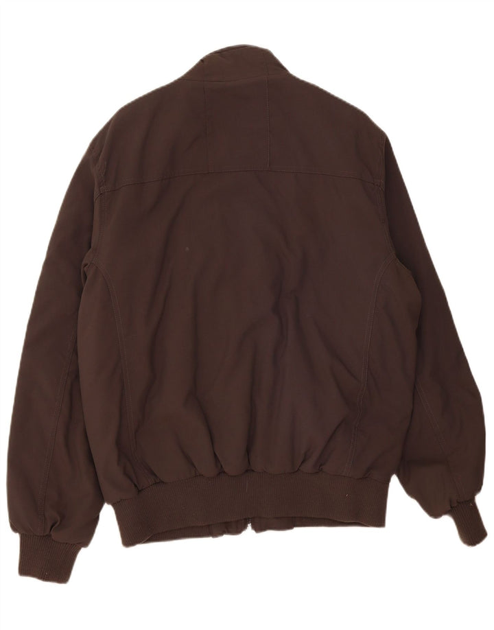 Champion Herren Bomberjacke UK 40 Large Braun Polyamid