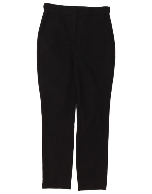 Zara Slim Chino-Hose für Damen, Größe S, W26, L27, Schwarz