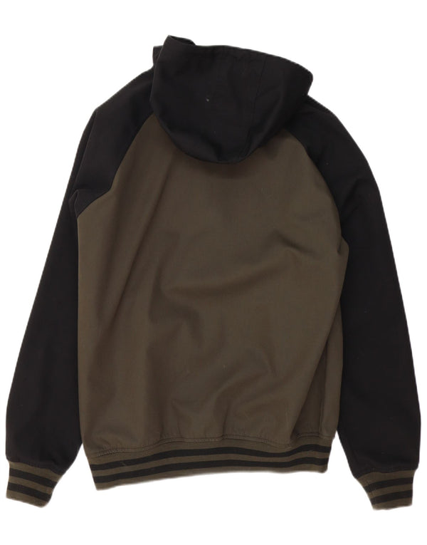 Iriedaily Herren Bomberjacke UK 38 Medium Khaki Colourblock Polyester