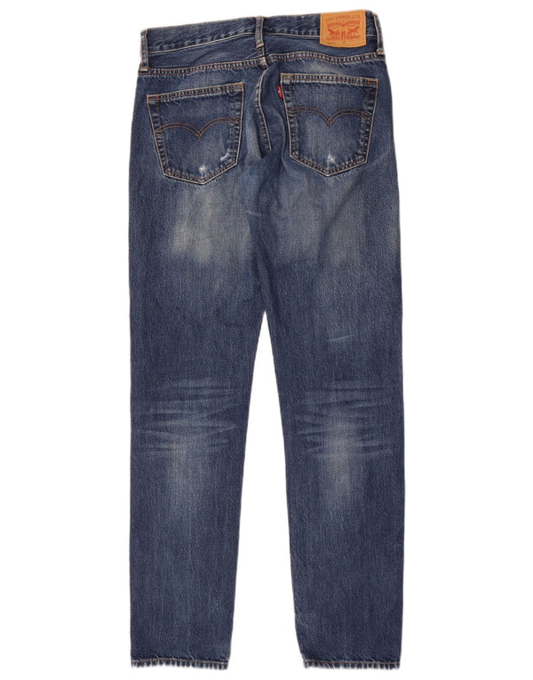Levi's Jungen 501 Distressed Straight Jeans 15–16 Jahre W30 L32 Blaue Baumwolle