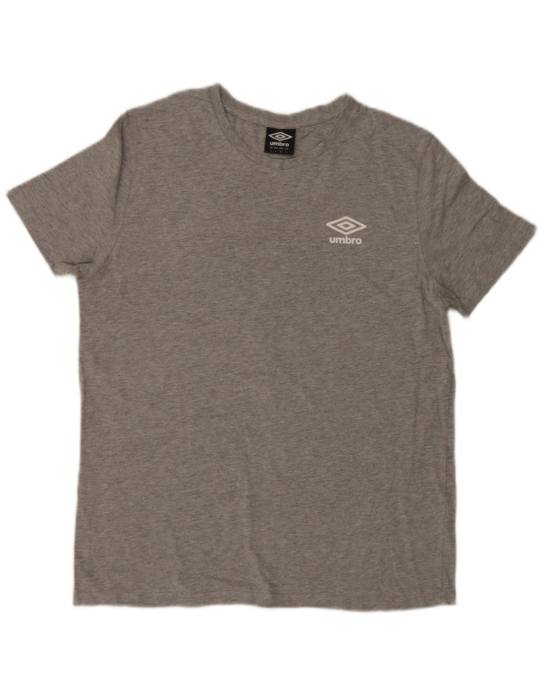 Umbro Herren T-Shirt Top Large Grau Baumwolle