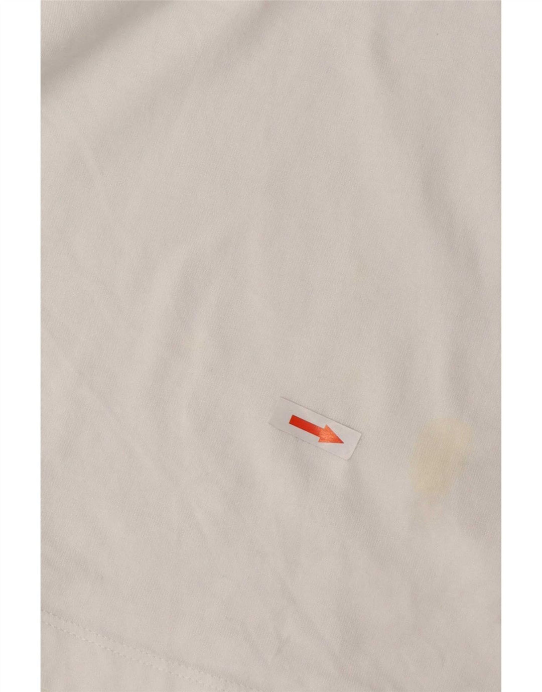 Benetton Damen T-Shirt Top UK 14 Mittelweiße Baumwolle