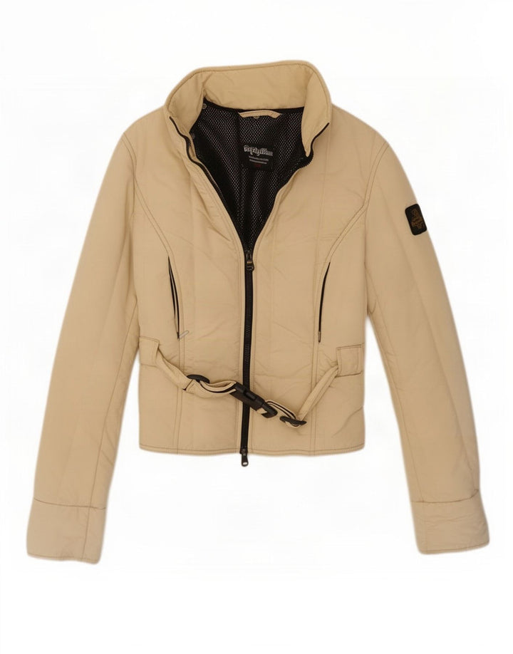 Refrigiwear Damen Regenjacke UK 10 Small Beige Nylon