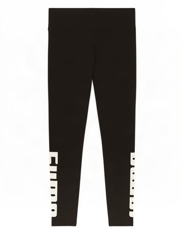 Puma Damen Graphic Leggings UK 18 XL Schwarz Baumwolle