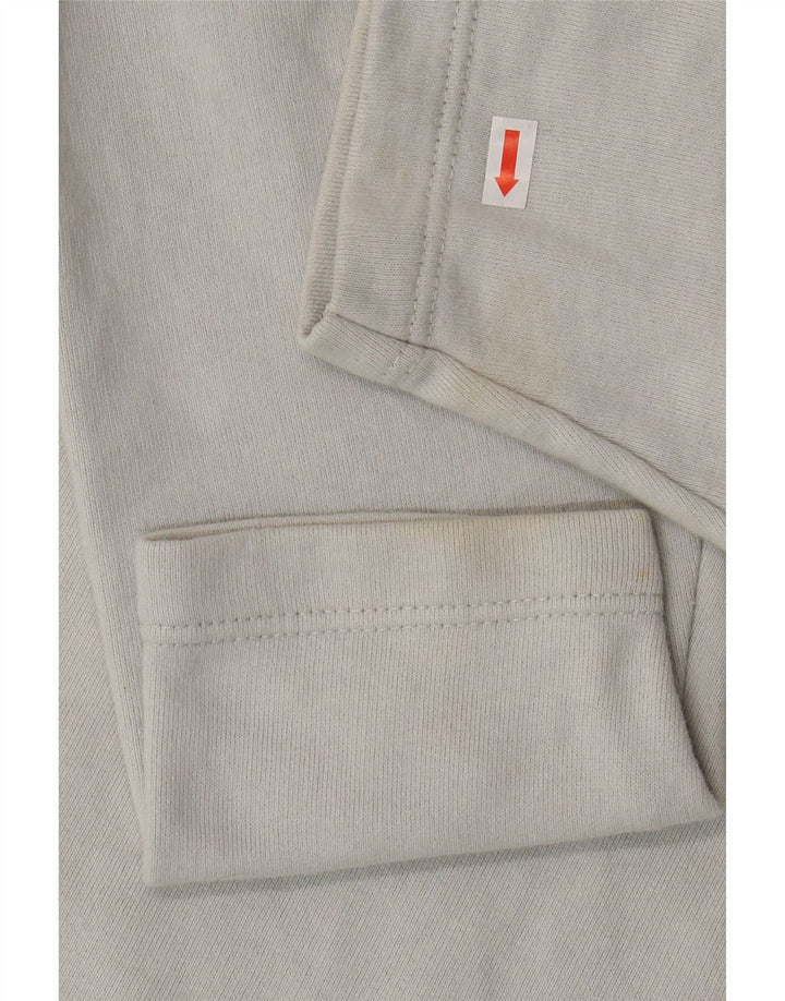 Champion Herren-Sweatshirt-Pullover aus mittelgrauer Baumwolle