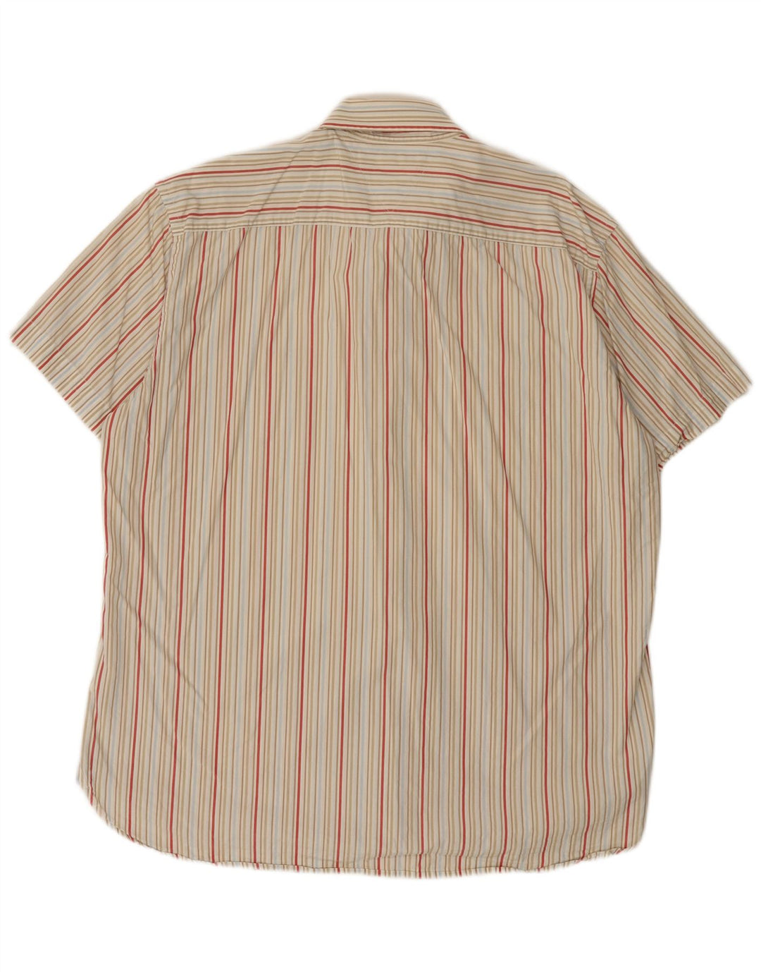 Tommy Hilfiger Herren Kurzarmhemd XL Mehrfarbig Nadelstreifen