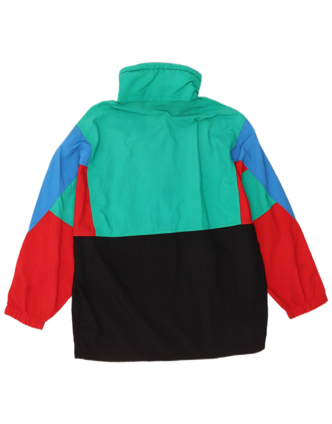 Vintage Herren Anorakjacke IT 44 XS Mehrfarbiges Colourblock-Polyamid