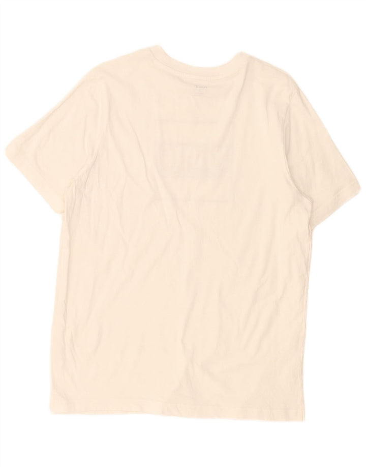 Puma Herren T-Shirt mit Grafik, Größe L, Weiß
