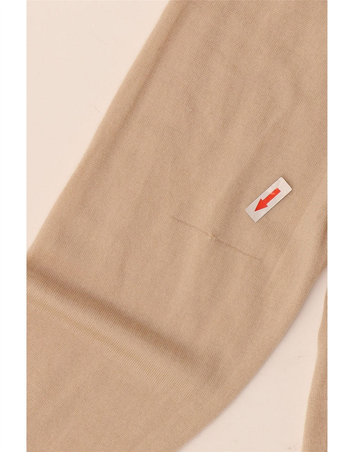 Rohan Damen-Cardigan-Pullover UK 16 Große beige Wolle