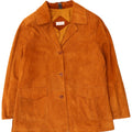 Peter Hahn Damen Wildlederjacke US 23 3XL Braunes Leder