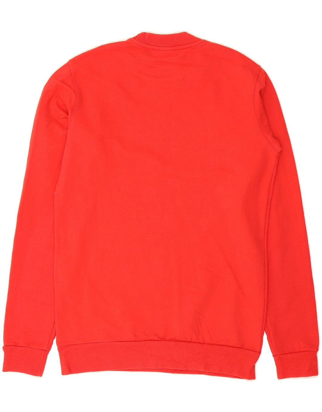 ASICS Mens Sweatshirt Jumper Medium Red Cotton Vintage Asics and Second-Hand Asics from Messina Hembry 