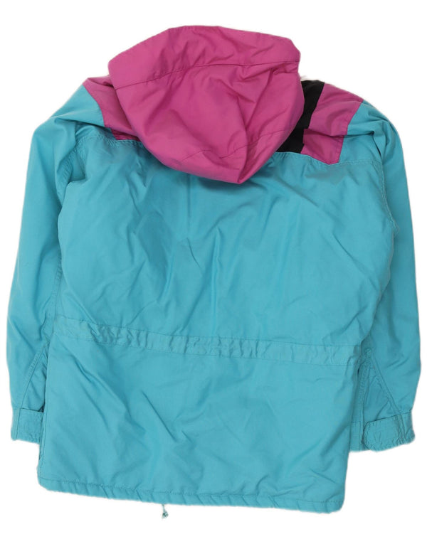 Vaude Herren-Skijacke mit Kapuze, lockere Passform, UK 36, Small, Blau, Farbblock