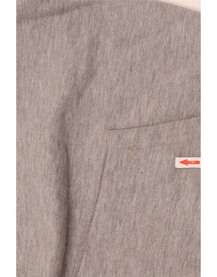 Zara Herren Kapuzenpullover Mittelgraues Polyester