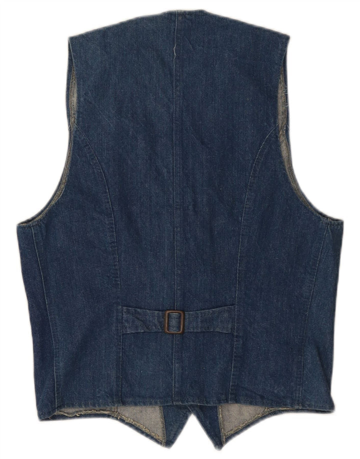 Marshal Damen Jeansweste UK 14 Mittelblaue Baumwolle