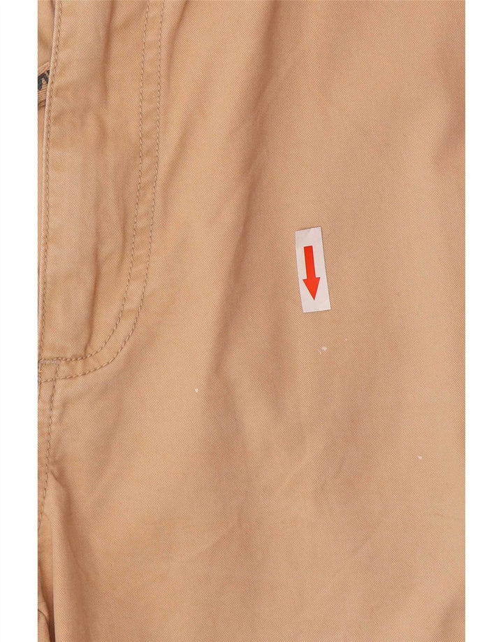 Fila Herren Cargoshorts W34 Large Beige Baumwolle