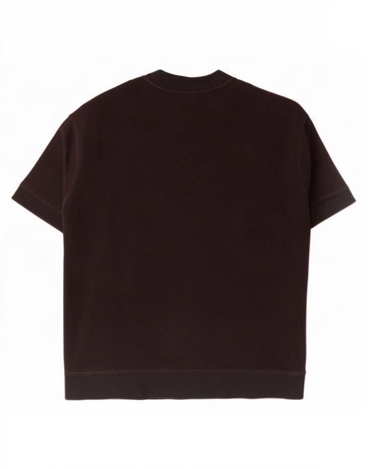 Zara Herren T-Shirt Top Large Schwarz