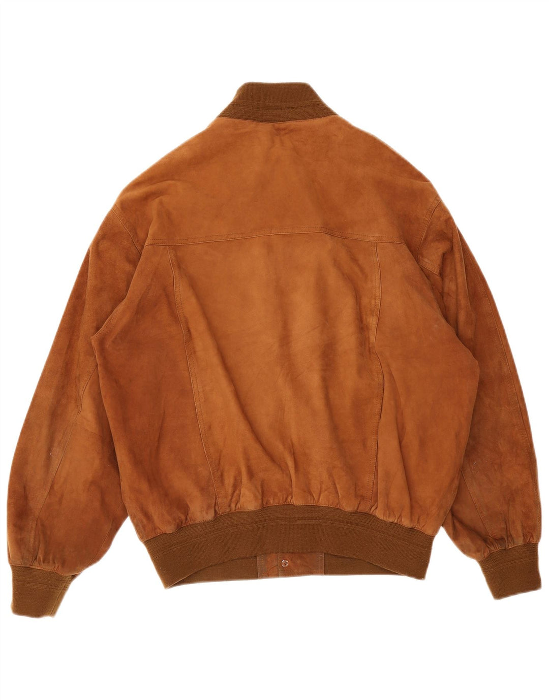 Bata and More Herren-Bomberjacke aus Wildleder, IT 50, großes braunes Leder