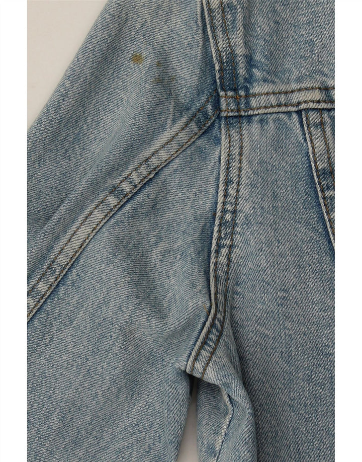 Marks & Spencer Damen Jeansjacke UK 10 Small Blaue Baumwolle