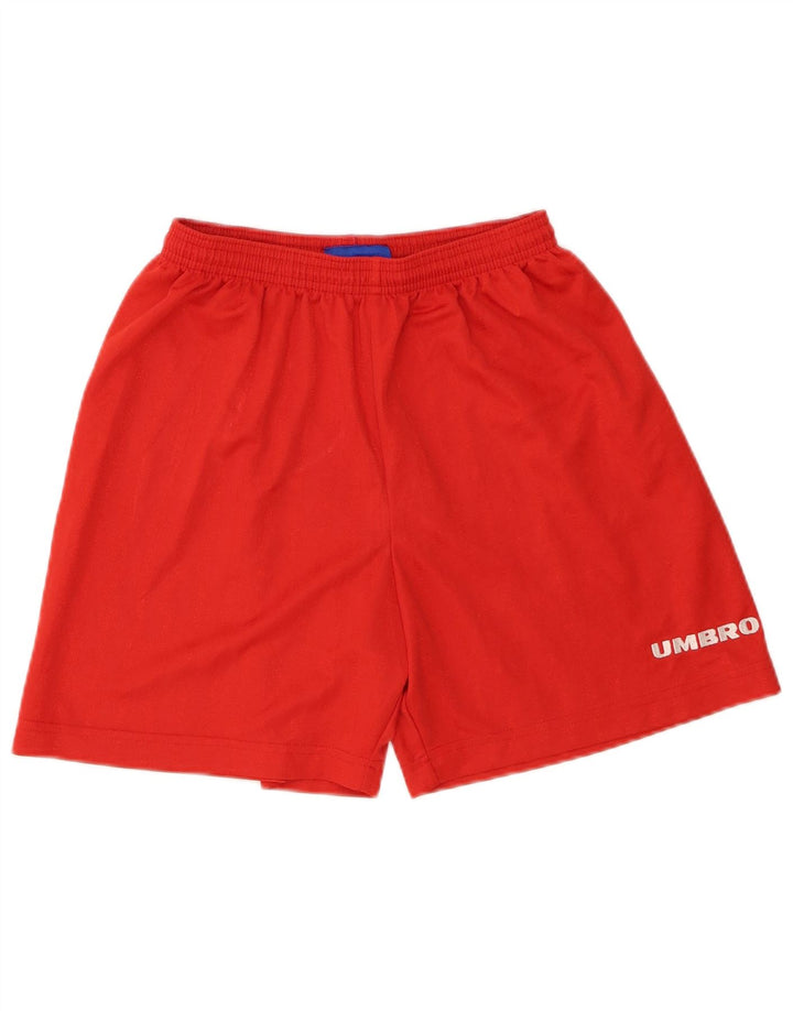 Umbro Herren-Sportshorts, klein, rot, Polyester