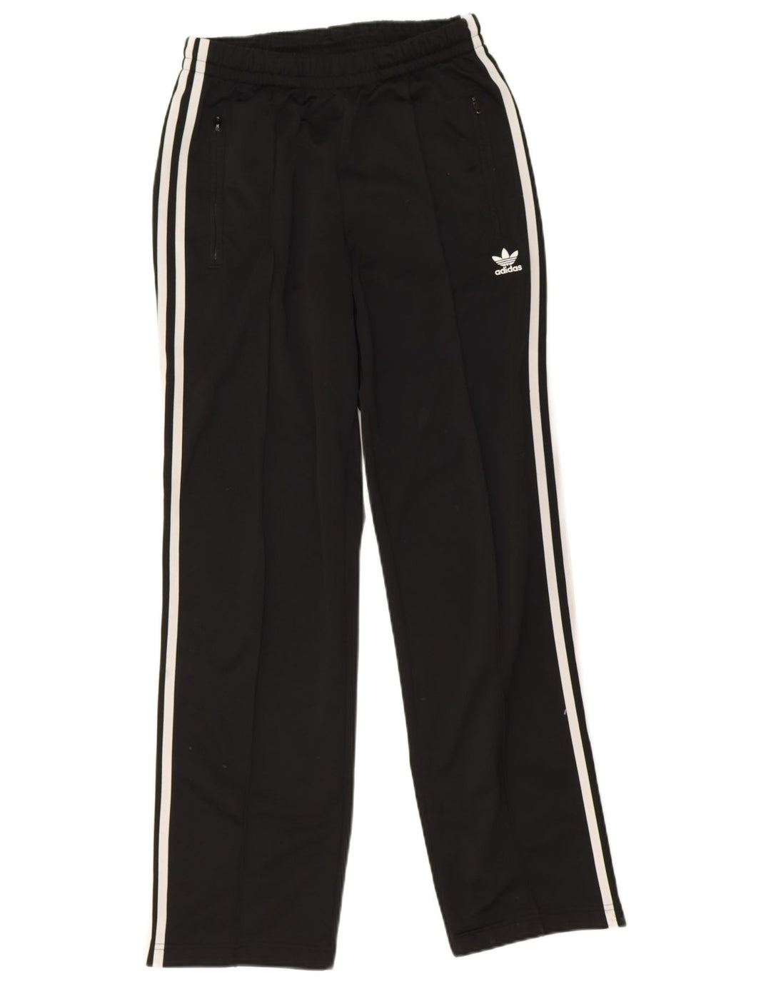 Adidas Damen Trainingshose UK 10 Small Schwarz Polyester