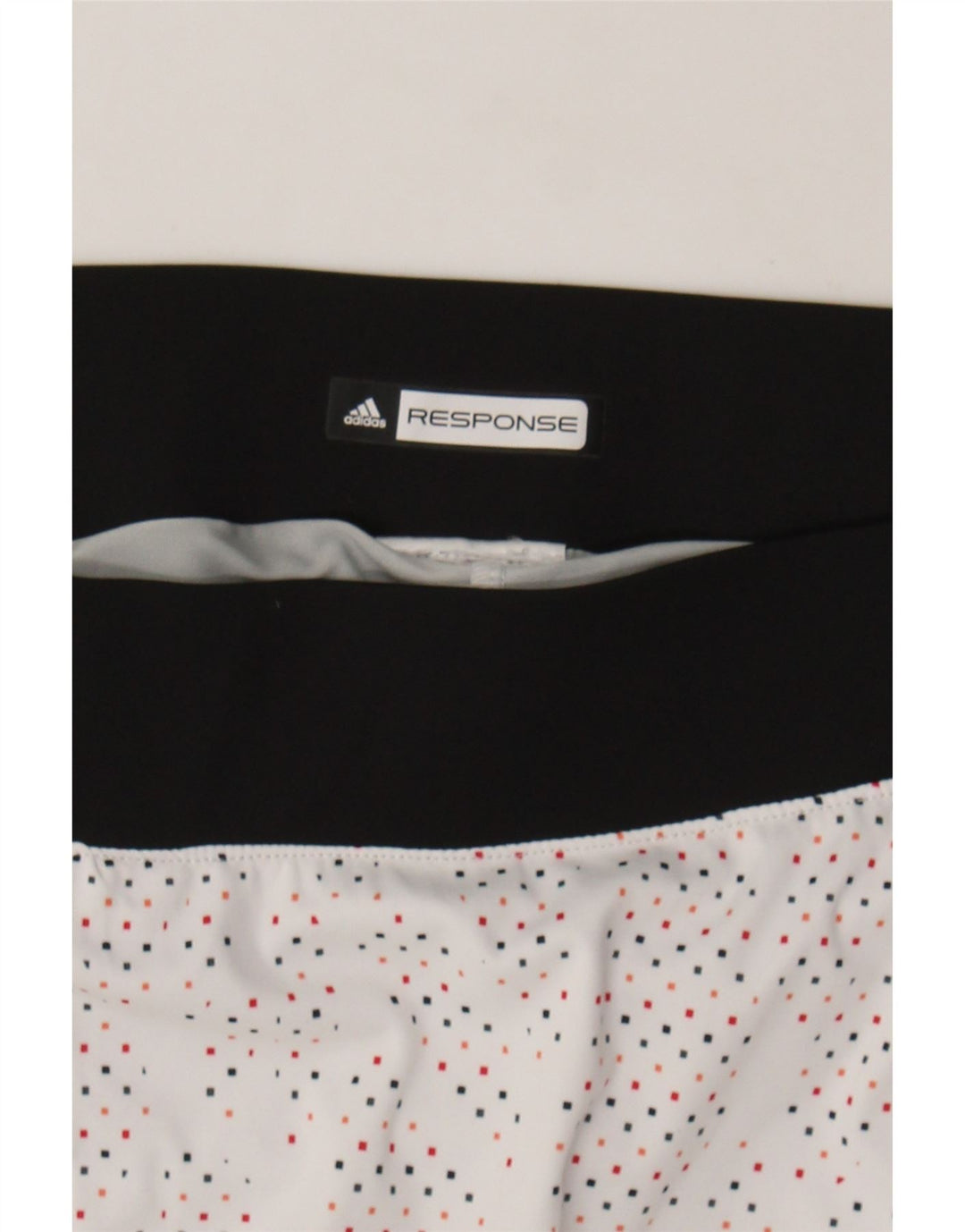 ADIDAS Womens Skort UK 14 Large  White Spotted Vintage Adidas and Second-Hand Adidas from Messina Hembry 