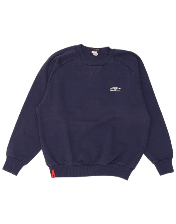 Umbro Jungen Sweatshirt Pullover 12-13 Jahre XL Marineblau Polyester