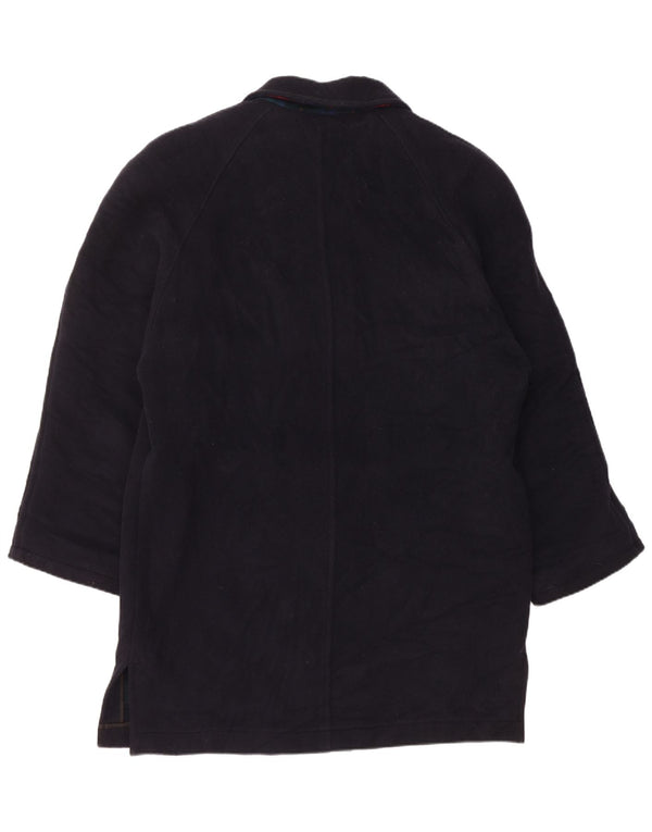 PIERRE CARDIN Herrenmantel UK 40 Large Marineblauer Kaschmir