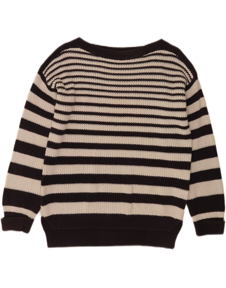 Marks & Spencer Damen-Pullover mit U-Boot-Ausschnitt, Gr. 14, mittleres Marineblau