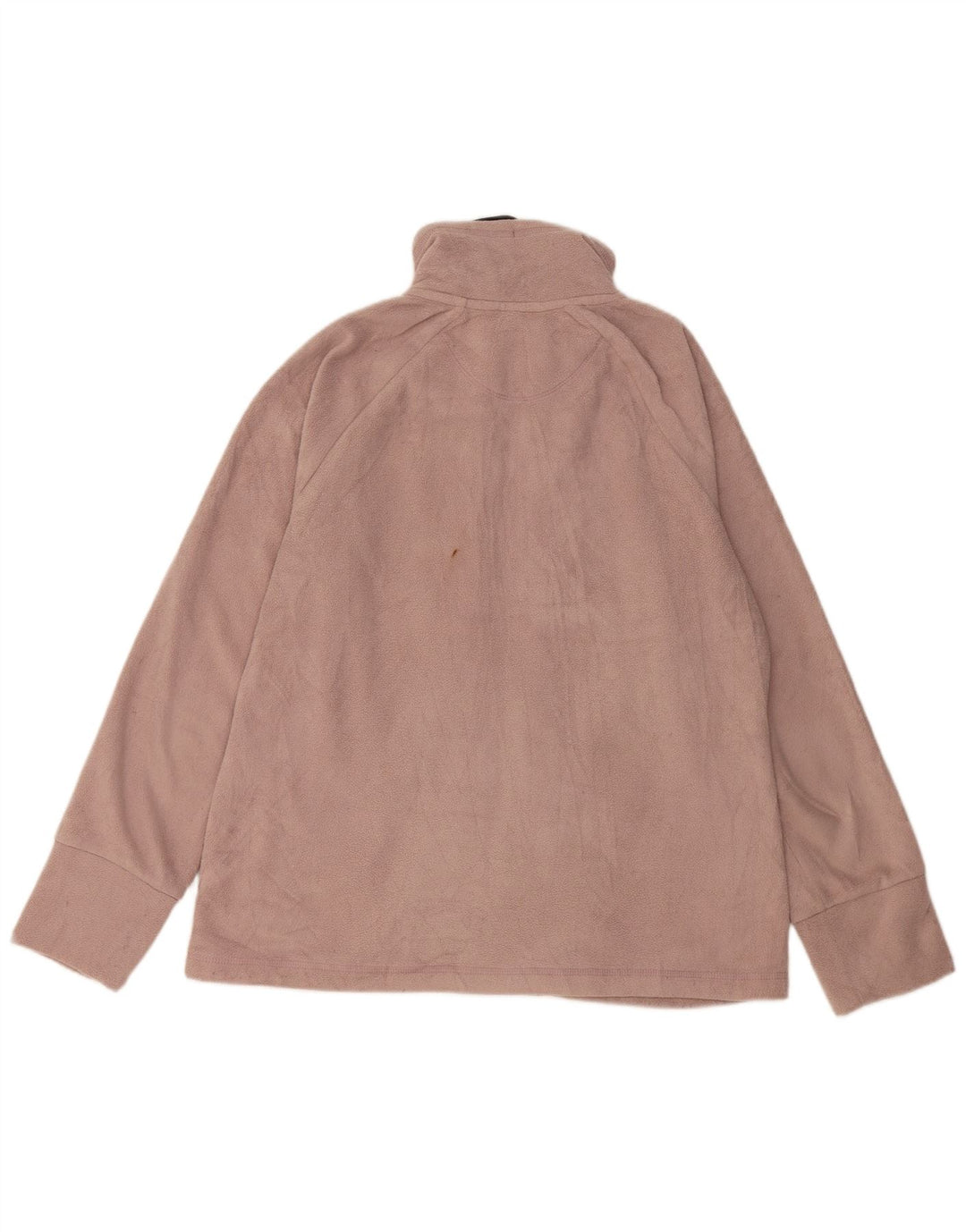 CALVIN KLEIN Damen Graphic Fleecejacke UK 16 Large Pink Polyester