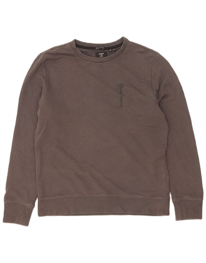 Superdry Herren Sweatshirt Pullover 2XL Grau
