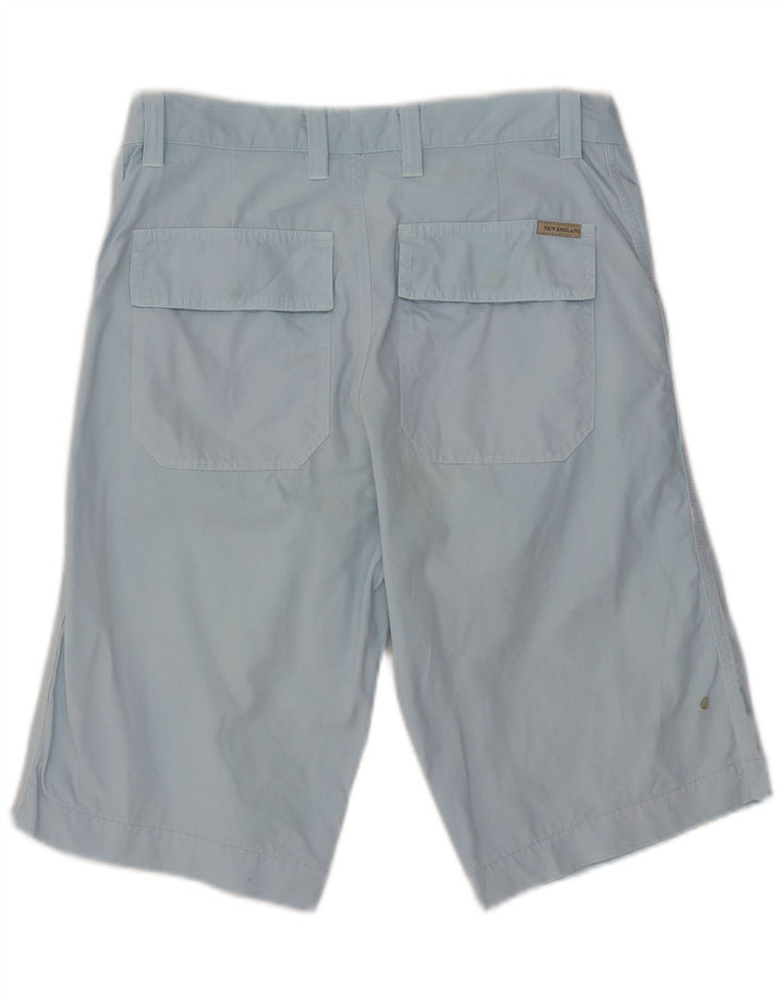 Vintage Herren Chino Shorts IT 48 Medium W30 Blau
