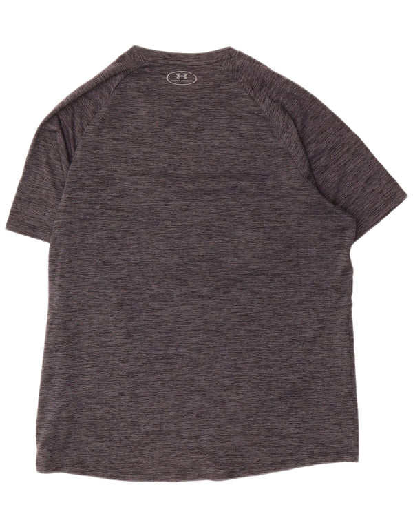 Under Armour Herren-T-Shirt mit Grafik, groß, grau geflecktes Polyester
