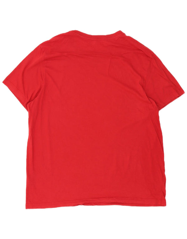Nike Herren Liverpool Graphic T-Shirt Top 2XL Rote Baumwolle