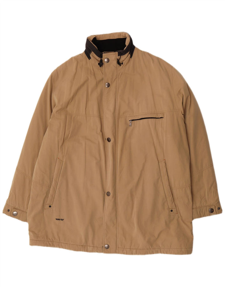 Bugatti Herren Gore-Tex Windjacke UK 62 6XL Beige Baumwolle