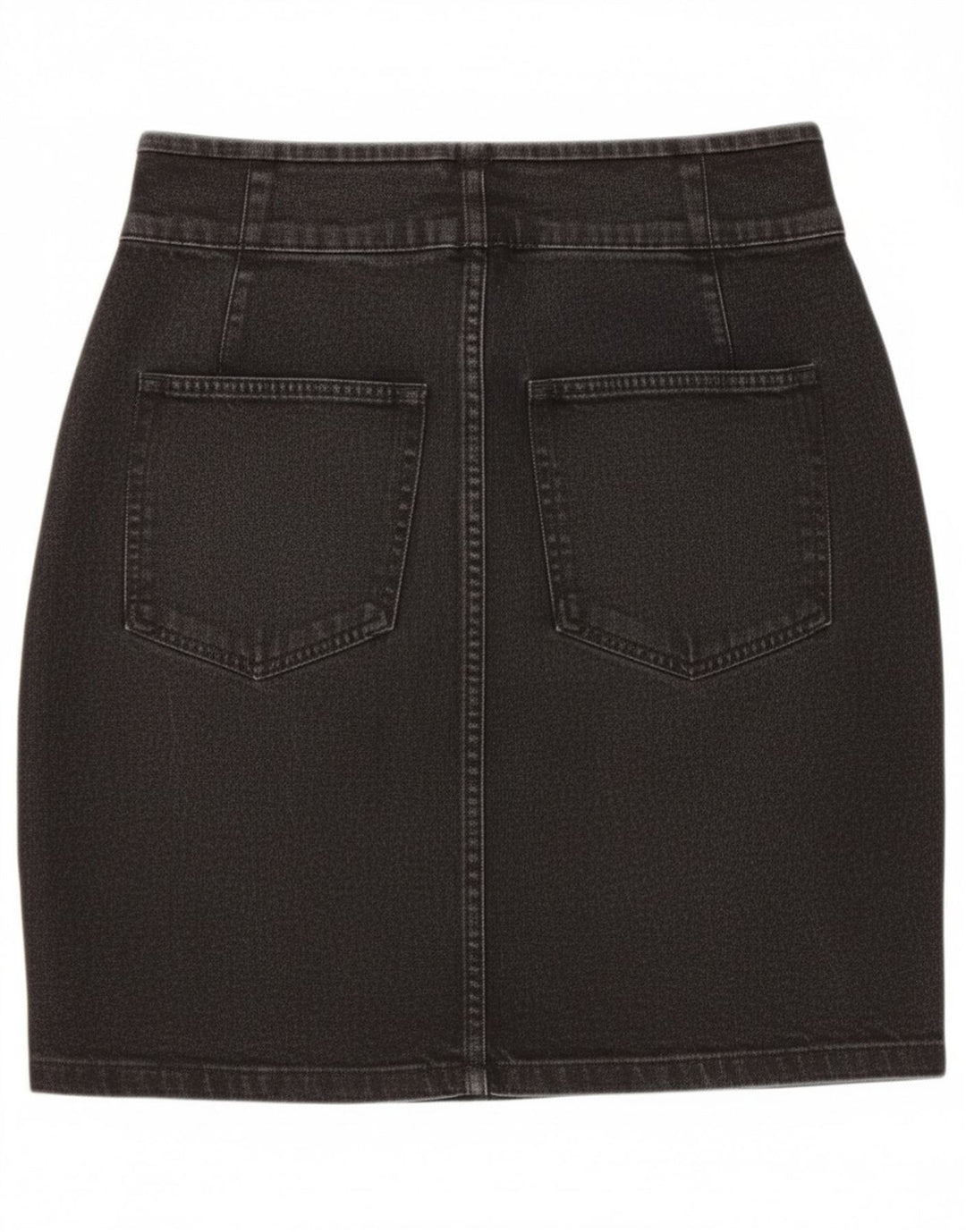 Kappa Damen Jeansrock W26 Small Schwarz