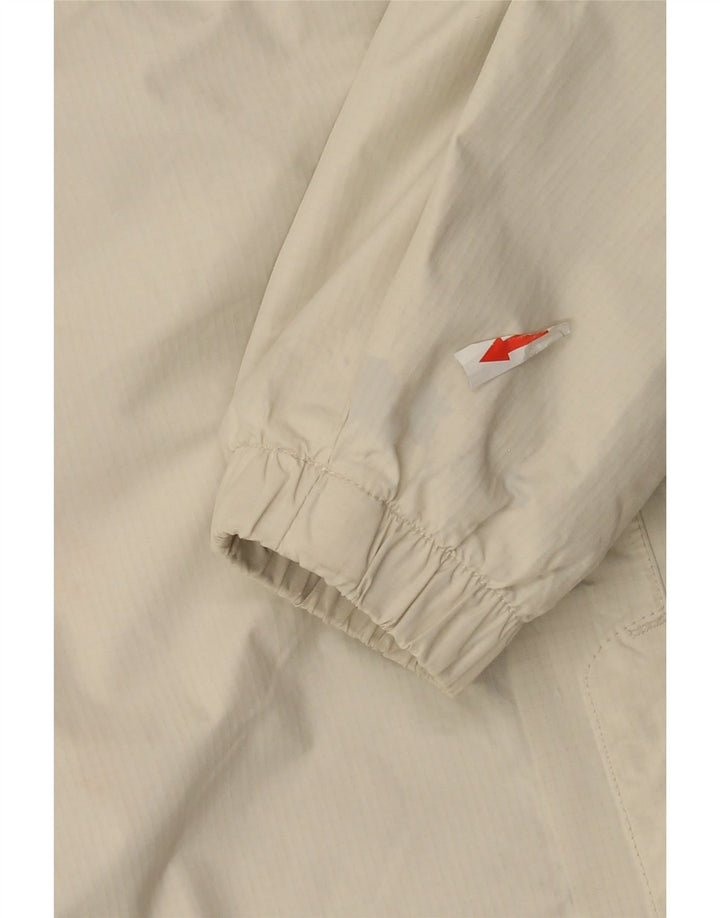 The North Face Damen-Regenjacke mit Kapuze, UK 14, mittelbeigefarbenes Nylon