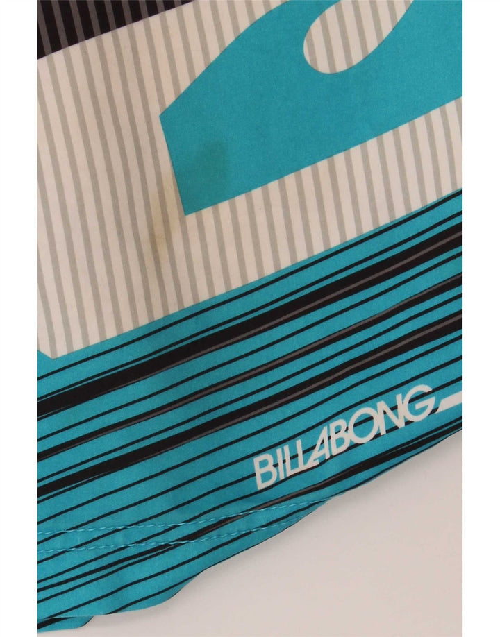 Billabong Herren Grafik Badeshorts Mittel Blau Colourblock Polyester