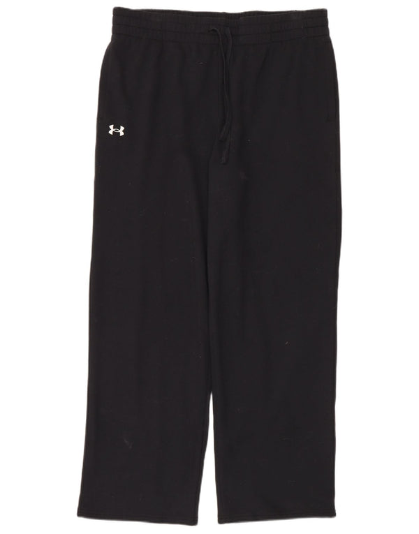 Under Armour Damen-Trainingshose, UK-Größe 44, Größe L, Schwarz, Baumwolle, Sport