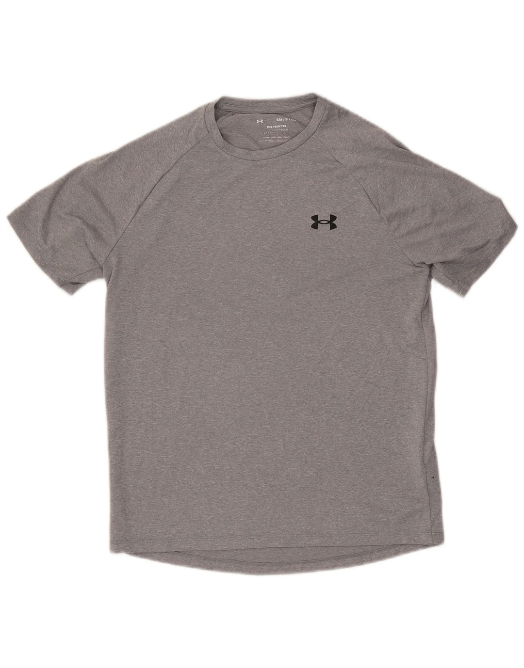 Under Armour Herren T-Shirt Top Small Grau Polyester
