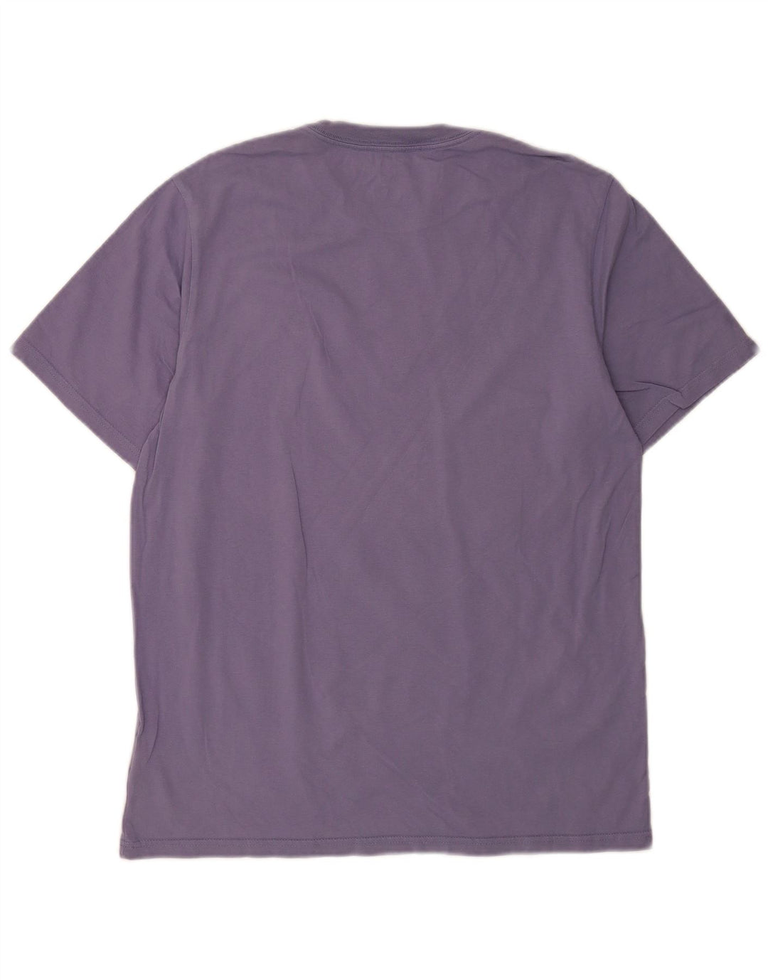 Converse Herren T-Shirt Top Large Marineblau Baumwolle