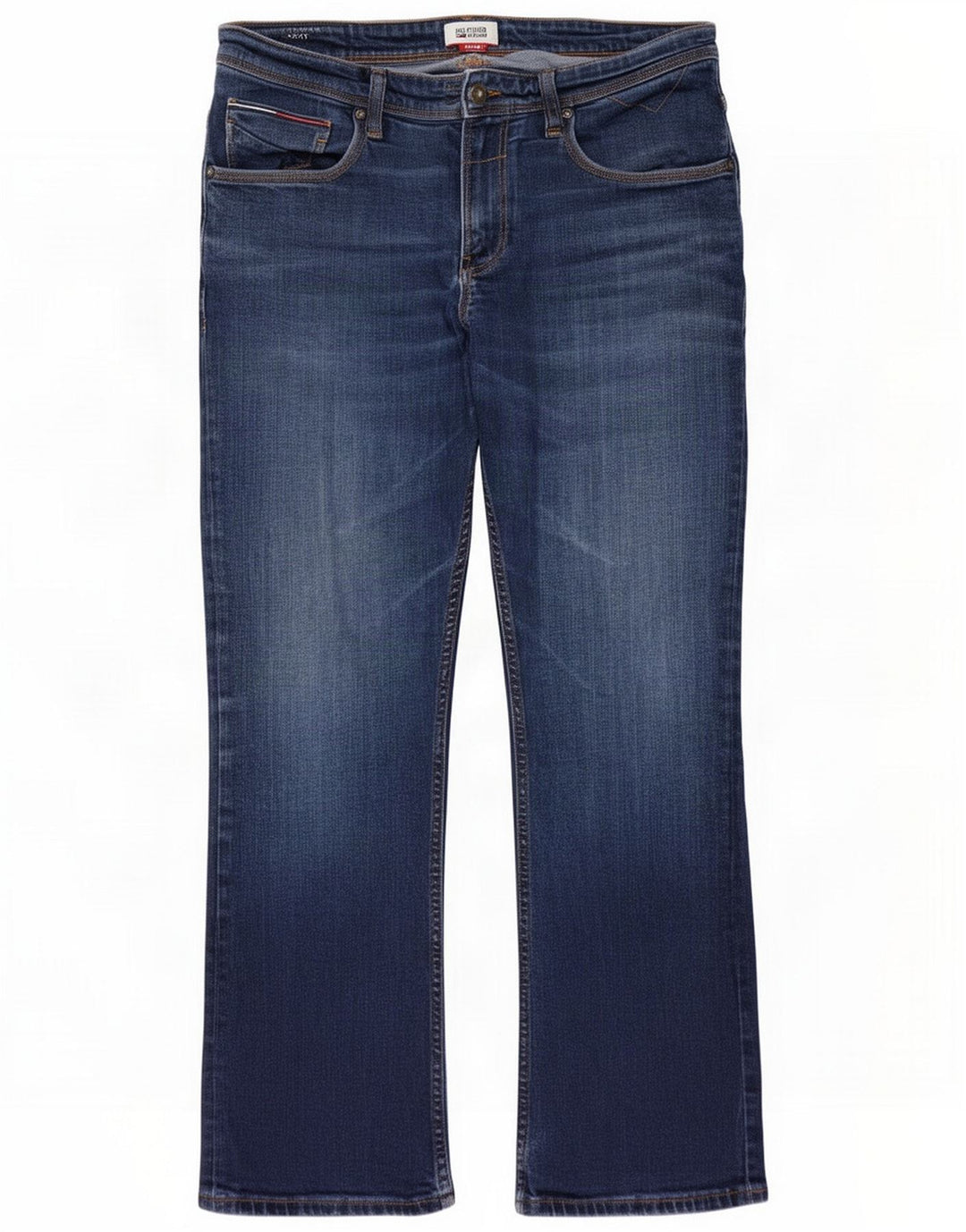 Tommy Hilfiger Herren Bootcut Jeans W34 L30 Blau