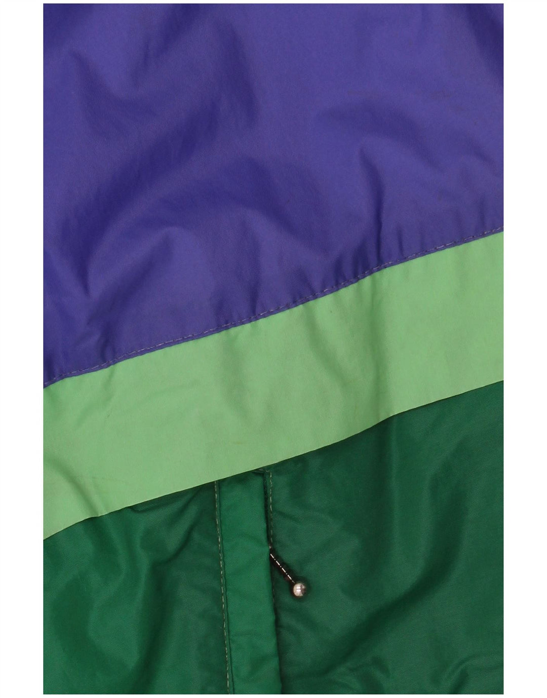 K-WAY Herren-Windbreaker-Jacke, UK 38, Mittelviolett, Colourblock-Polyamid