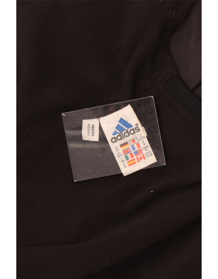 ADIDAS Herren Climashell ärmelloses Pullover-Trainingsanzugoberteil UK 48/50 XL Schwarz