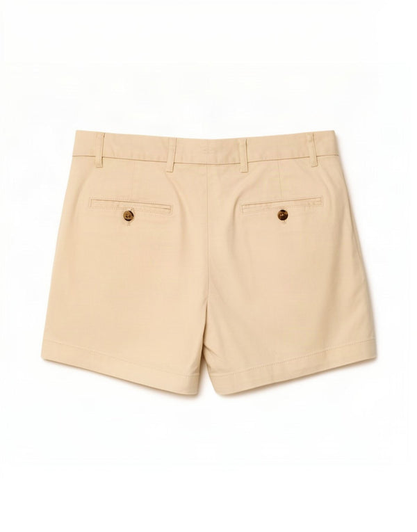 Zara Damen Chinoshorts EU 38 Small W28 Weiß