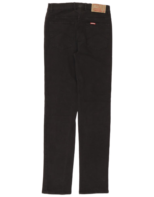 Carrera Herren 700 Regular Straight Jeans IT 46 Small W31 L34 Schwarze Baumwolle