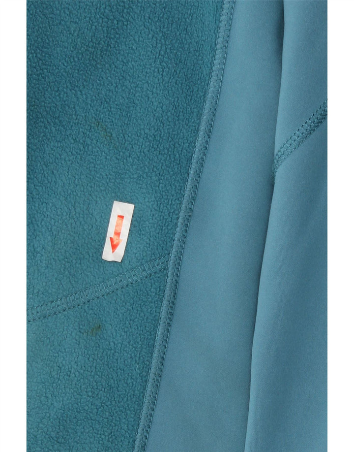 Montane Damen Fleecejacke UK 16 Large Blau Colourblock Polyester