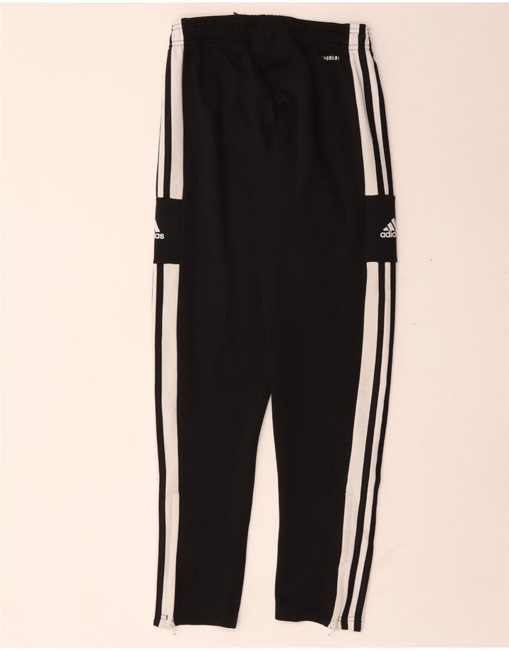 Adidas Trainingshose mit Grafik für Jungen, 11–12 Jahre, schwarzes Polyester